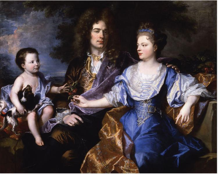 Hyacinthe Rigaud Portrait de la famille Leonard